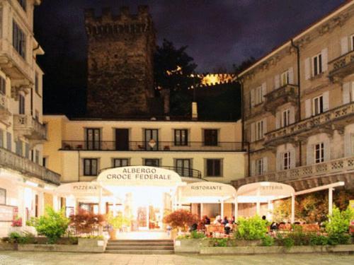 Hotel Croce Federale Bellinzona Exteriör bild