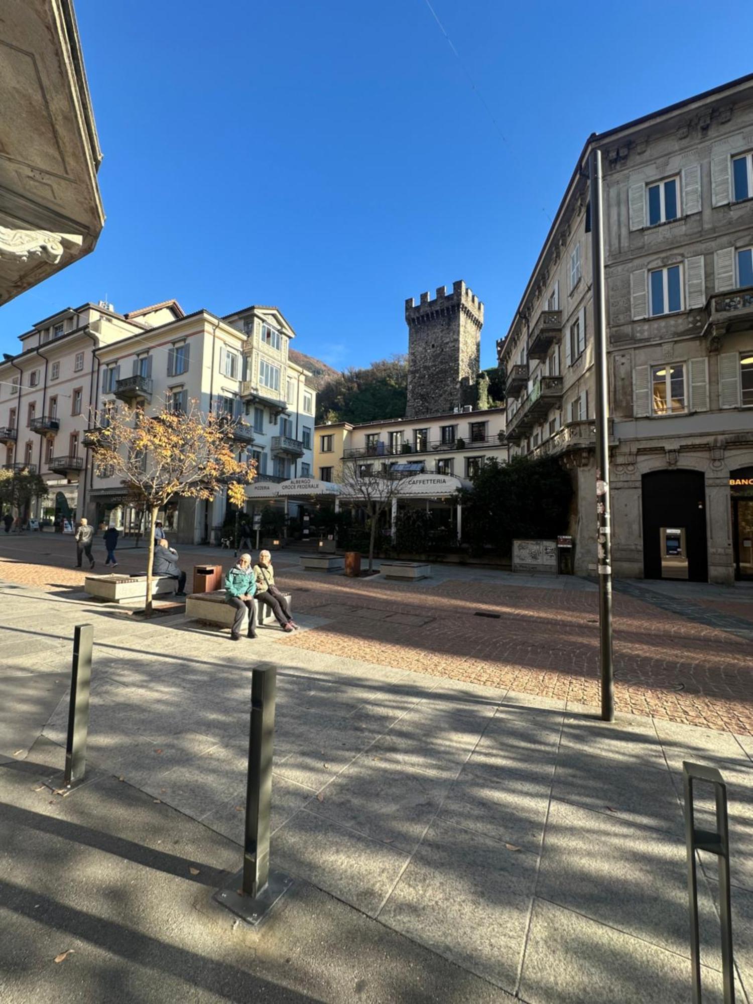 Hotel Croce Federale Bellinzona Exteriör bild